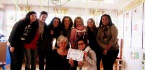 Nuestra escuela es la primera guardería de Cataluña certificada como "Cincodeditos" por la utilización del lenguaje de signos para bebés