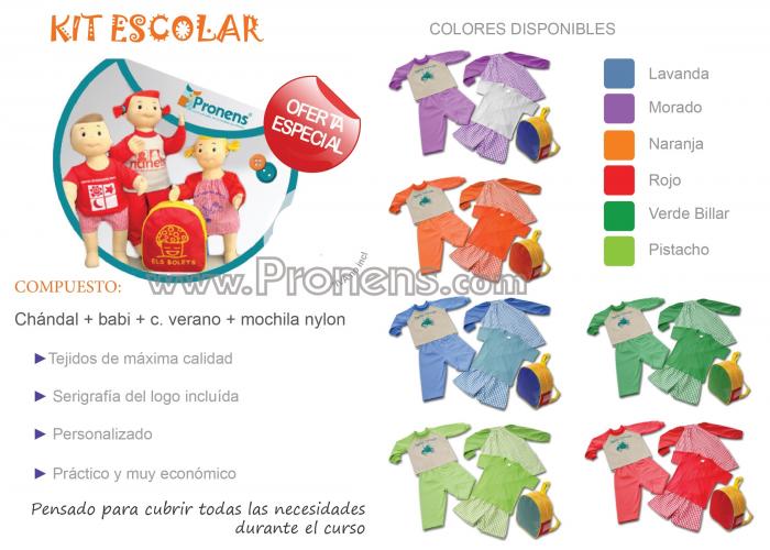 Oferta Pronens Kit escolar